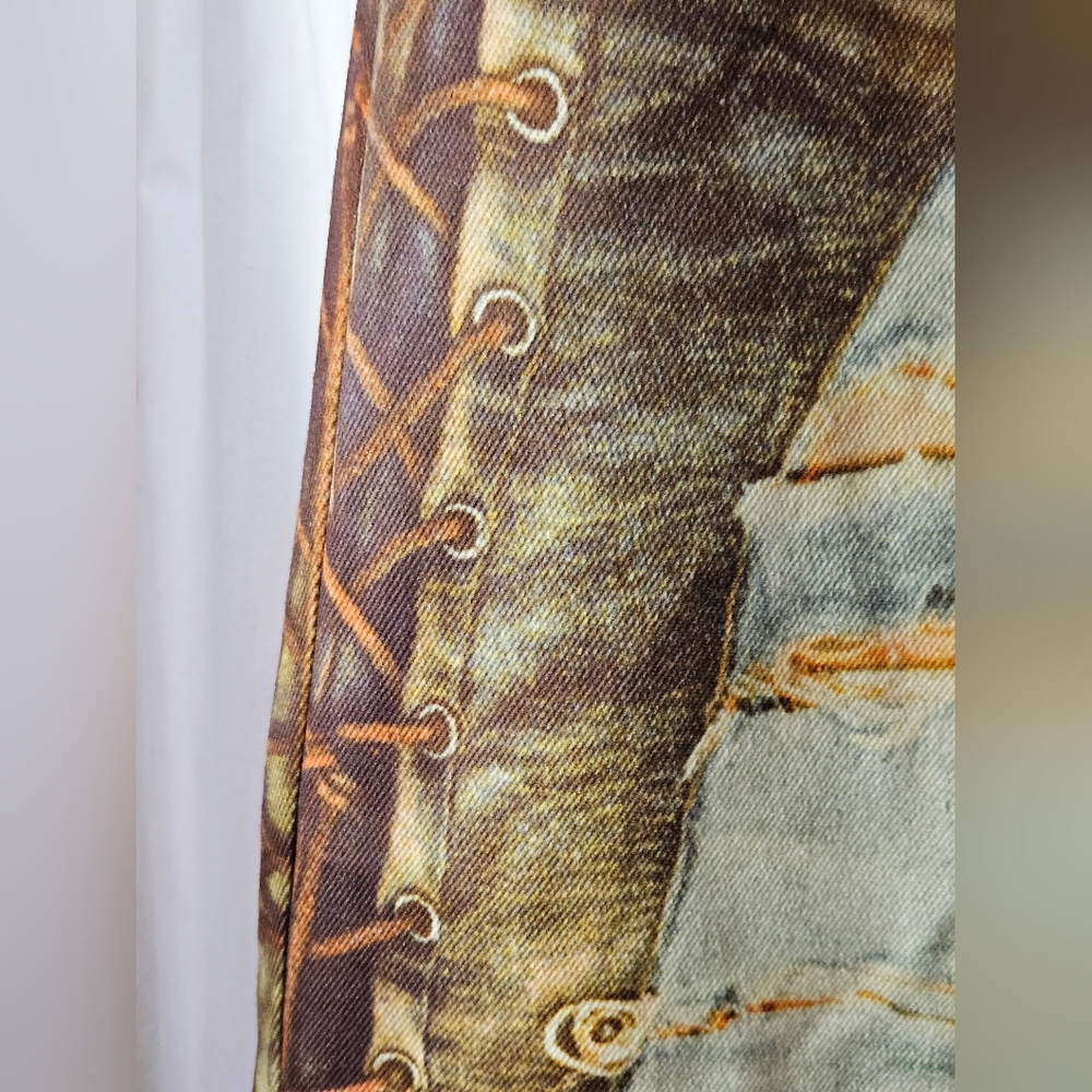 Micas Patchwork Distressed Women Jeans NWTs - Picture 5 of 7